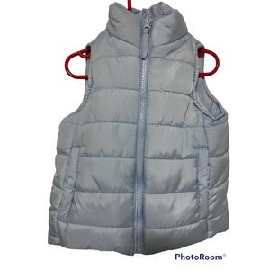 Birch & Stone Girls New Faux Fur Lined Puffer Vest Size 4T
